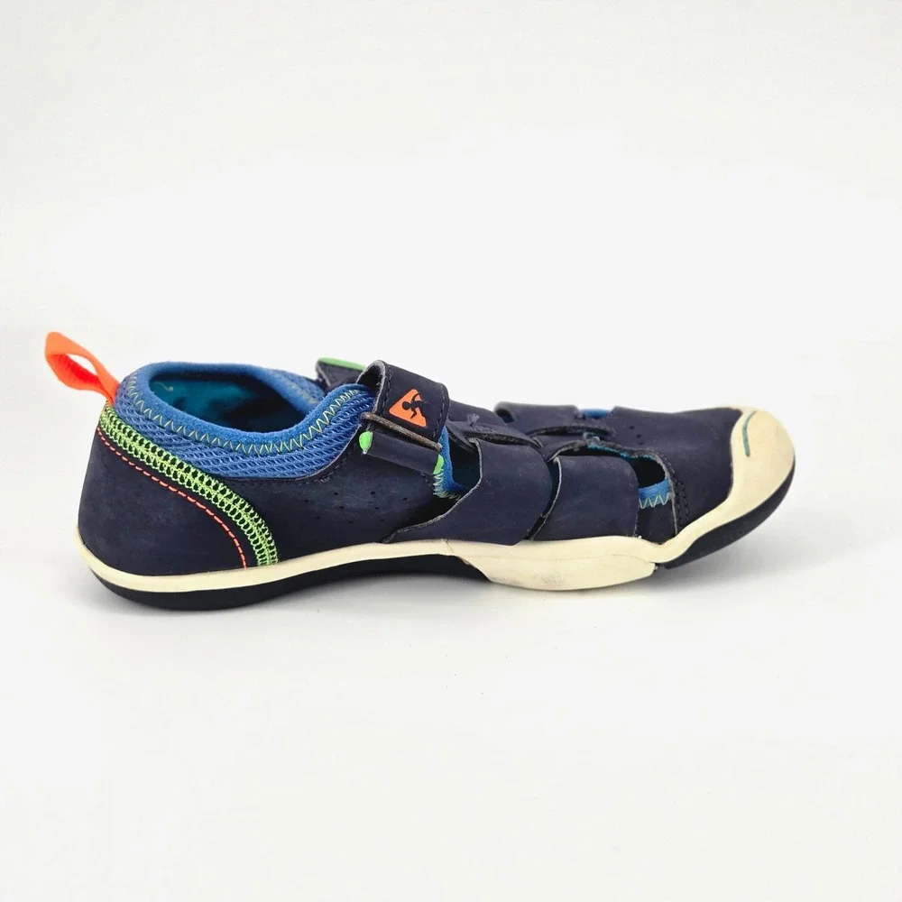 Plae Kids Sam 2.0 Navy Blue Water Friendly Outdoor Sports Sandals Shoes Size 2